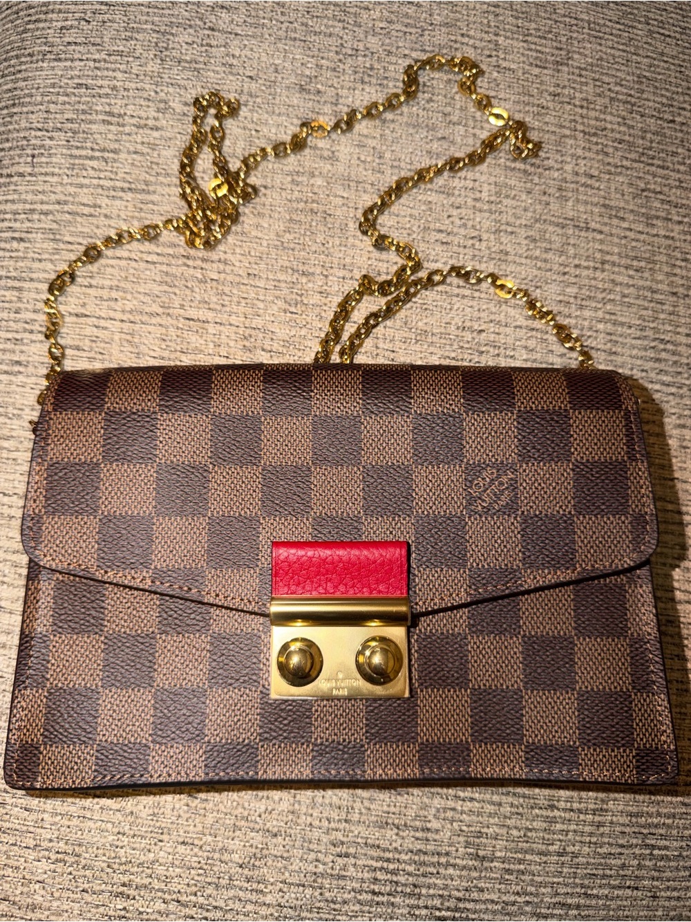 Louis Vuitton Croisette Chain Wallet